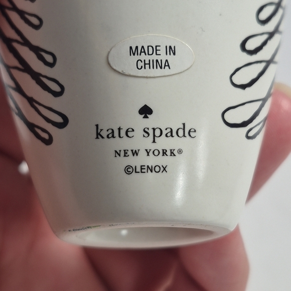 Kate Spade Woodland Park Lenox Pepper Salt Shaker White Owl Only - Picture 6 of 9